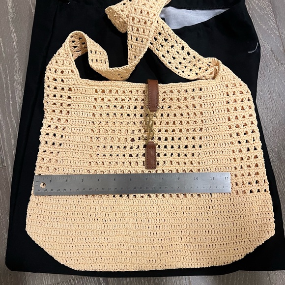 Raffia Straw Tote Bag - Picture 9 of 11